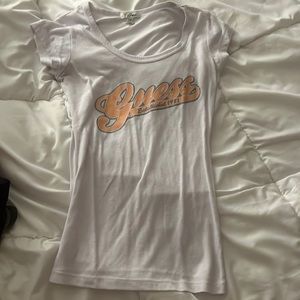 vintage sheer guess tee